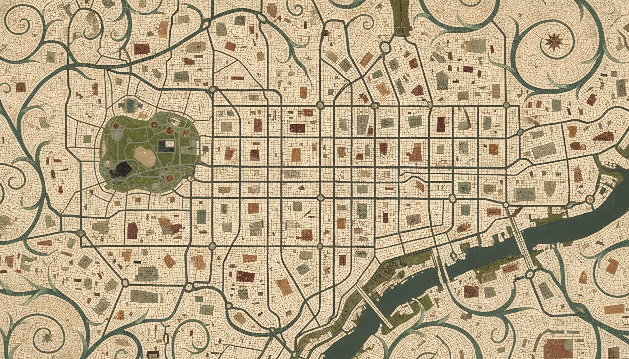 Satellite view of New York City