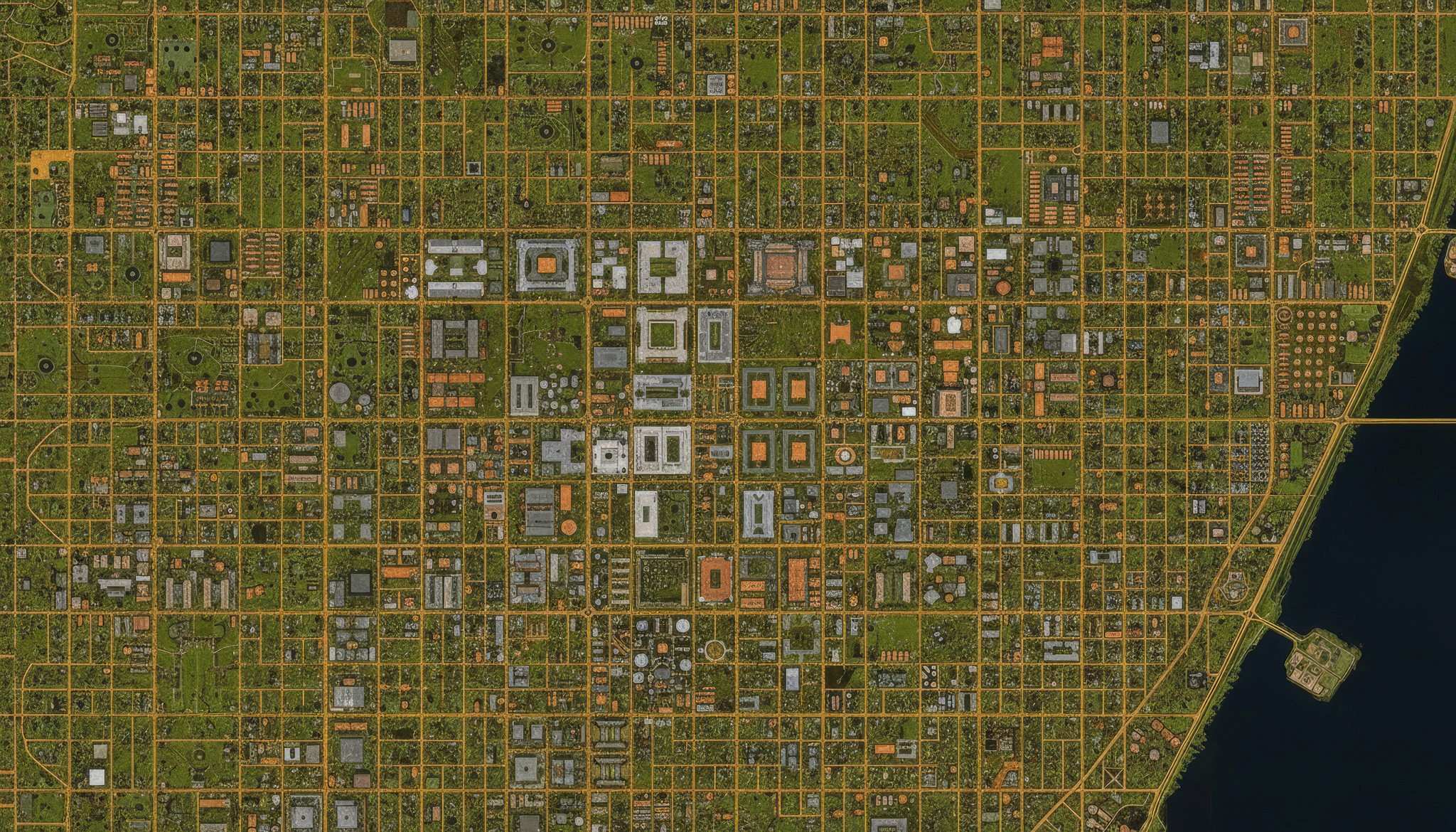 Satellite view of Palo Alto